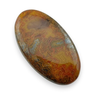 Agat seam kaboszon 39x22 mm nr 22