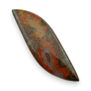 Agat seam kaboszon 41x13 mm nr 46