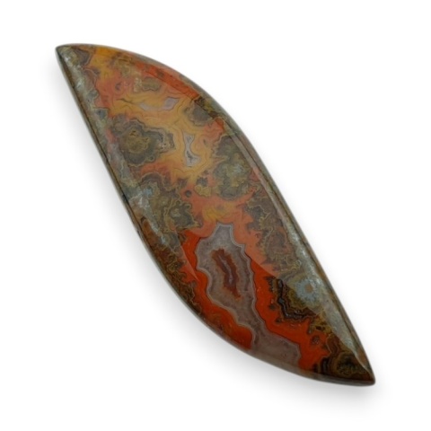 Agat seam kaboszon 41x13 mm nr 46