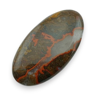 Agat seam kaboszon 41x22 mm nr 17