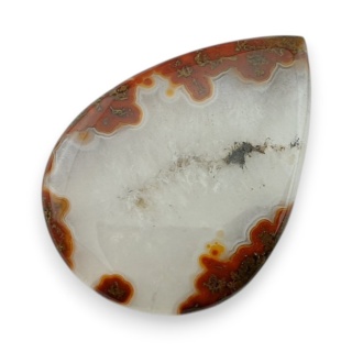 Agat seam kaboszon 41x29 mm nr 18