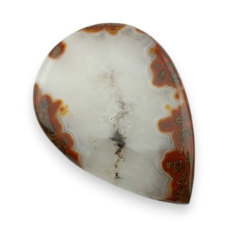 Agat seam kaboszon 41x29 mm nr 18