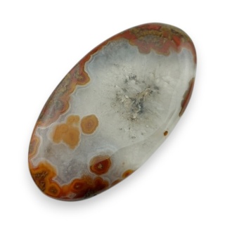 Agat seam kaboszon 42x23 mm nr 45