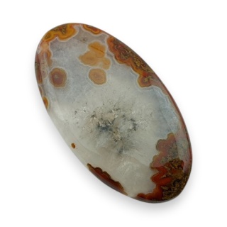 Agat seam kaboszon 42x23 mm nr 45