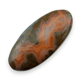 Agat seam kaboszon 44x20 mm nr 37