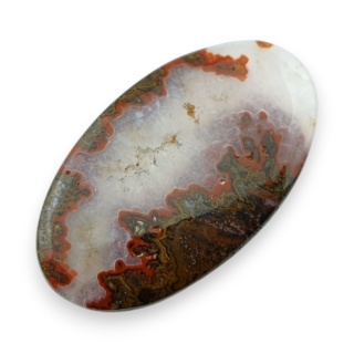 Agat seam kaboszon 45x26 mm nr 21