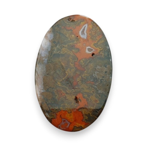 Agat seam kaboszon 45x29 mm nr 4