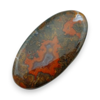 Agat seam kaboszon 46x24 mm nr 26