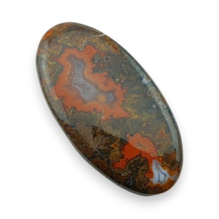 Agat seam kaboszon 46x24 mm nr 26