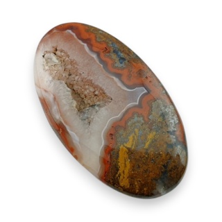 Agat seam kaboszon 48x27 mm nr 28