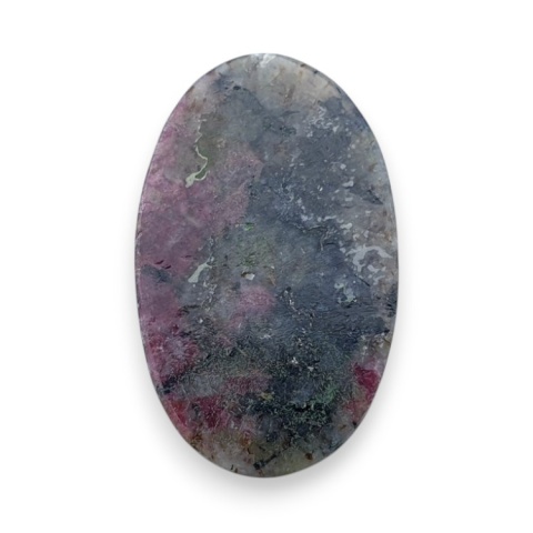 Eudialit kaboszon 28x17 mm nr 86