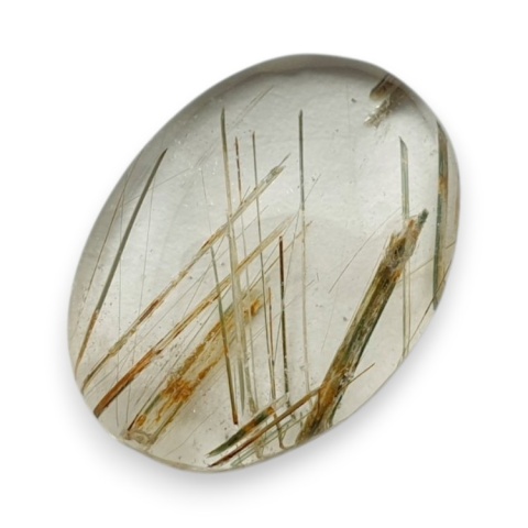 Kwarc z rutylem kaboszon 23x17 mm nr 152