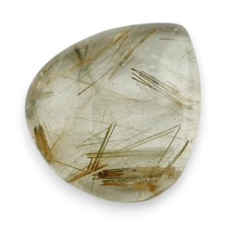 Kwarc z rutylem kaboszon 23x20 mm nr 150