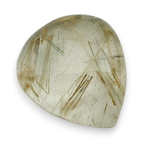 Kwarc z rutylem kaboszon 23x20 mm nr 150