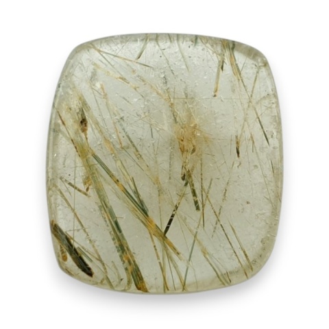 Kwarc z rutylem kaboszon 23x21 mm nr 167