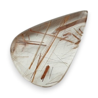 Kwarc z rutylem kaboszon 25x17 mm nr 170