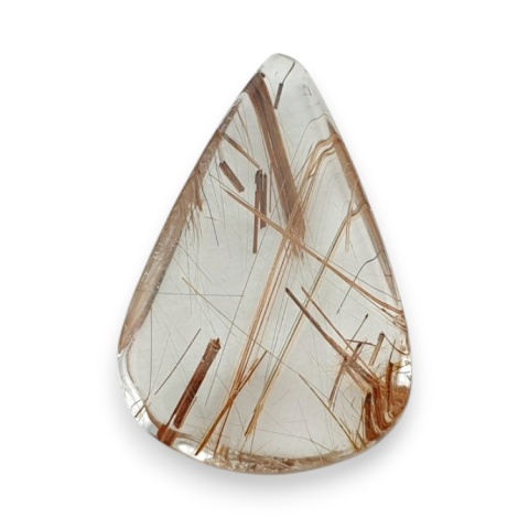 Kwarc z rutylem kaboszon 25x17 mm nr 170