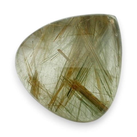 Kwarc z rutylem kaboszon 26x24 mm nr 133