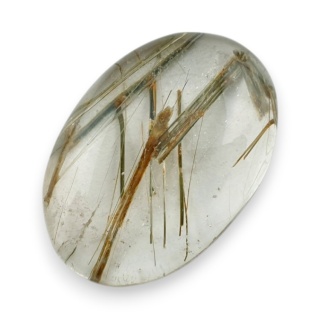 Kwarc z rutylem kaboszon 27x19 mm nr 142