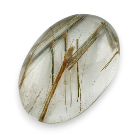 Kwarc z rutylem kaboszon 27x19 mm nr 142