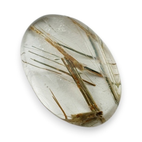 Kwarc z rutylem kaboszon 27x19 mm nr 142