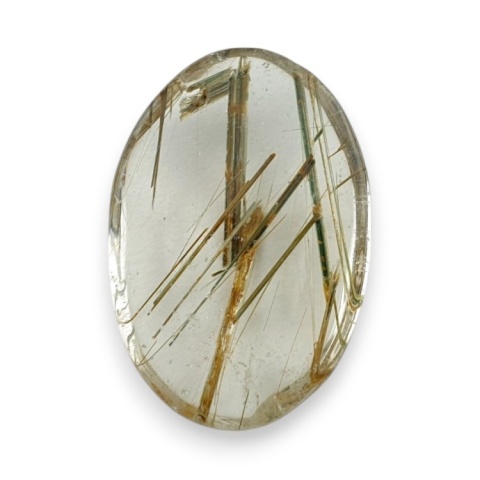 Kwarc z rutylem kaboszon 27x19 mm nr 142