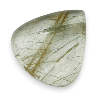 Kwarc z rutylem kaboszon 27x25 mm nr 132