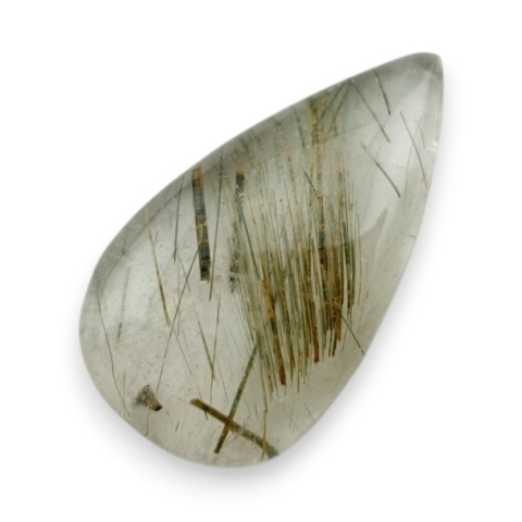 Kwarc z rutylem kaboszon 28x16 mm nr 143