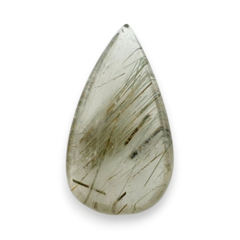 Kwarc z rutylem kaboszon 28x16 mm nr 143