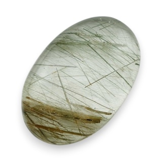 Kwarc z rutylem kaboszon 31x21 mm nr 120