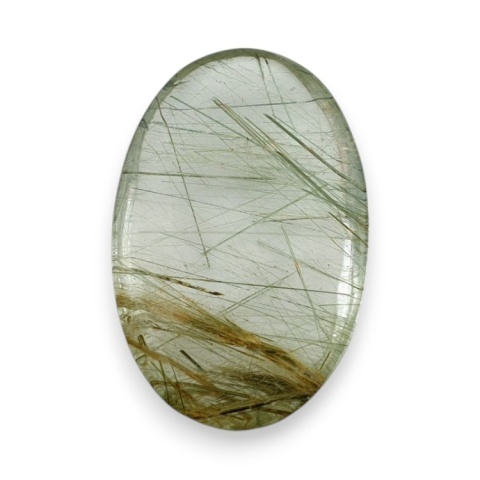 Kwarc z rutylem kaboszon 31x21 mm nr 120