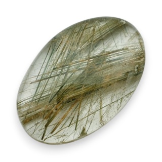 Kwarc z rutylem kaboszon 31x21 mm nr 130