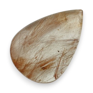 Kwarc z rutylem kaboszon 31x22 mm nr 168