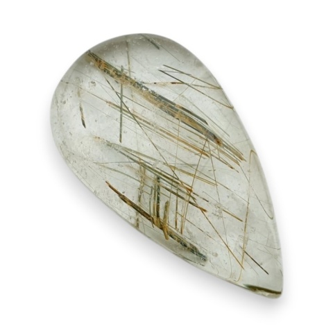 Kwarc z rutylem kaboszon 32x18 mm nr 119