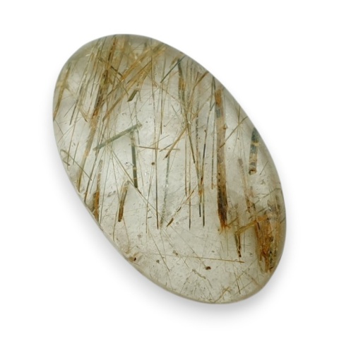 Kwarc z rutylem kaboszon 33x20 mm nr 118