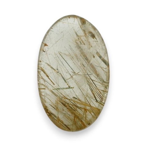 Kwarc z rutylem kaboszon 33x20 mm nr 118