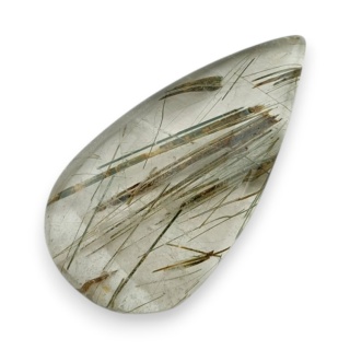 Kwarc z rutylem kaboszon 34x18 mm nr 124