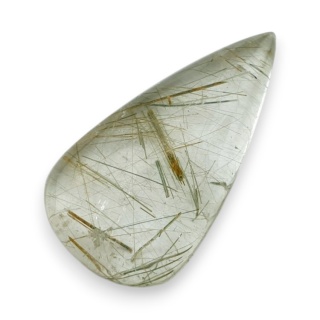 Kwarc z rutylem kaboszon 36x19 mm nr 137