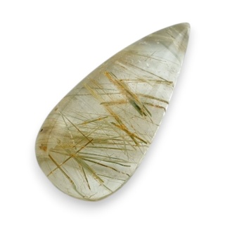 Kwarc z rutylem kaboszon 37x13 mm nr 169