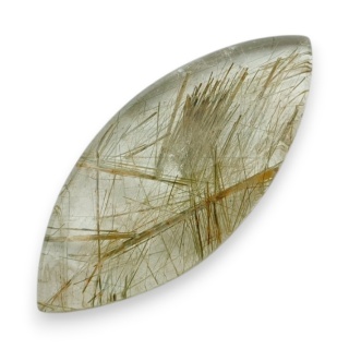 Kwarc z rutylem kaboszon 40x18 mm nr 161