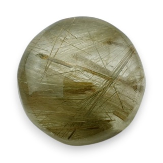 Kwarc z rutylem kaboszon fi 18 mm nr 162