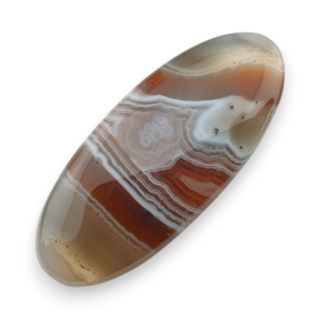 Agat botswana kaboszon 31x13 mm nr 170
