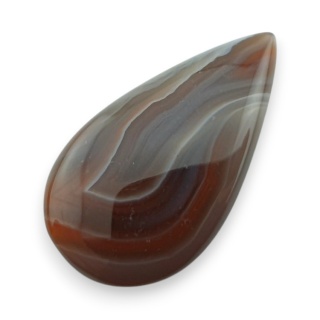 Agat botswana kaboszon 34x19 mm nr 69