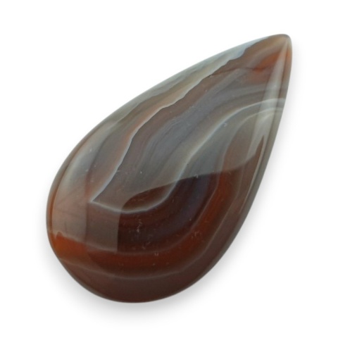 Agat botswana kaboszon 34x19 mm nr 69