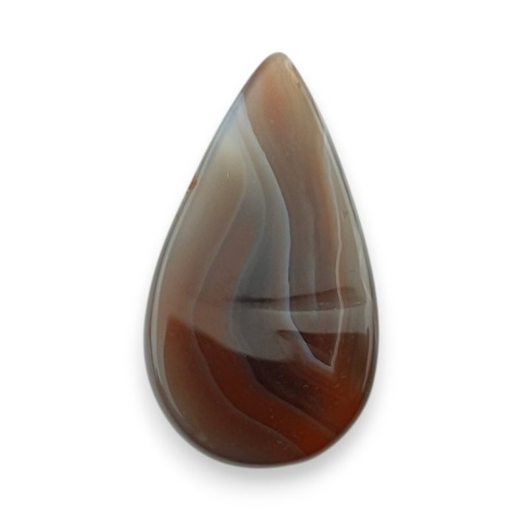 Agat botswana kaboszon 34x19 mm nr 69