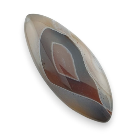 Agat botswana kaboszon 35x14 mm nr 169