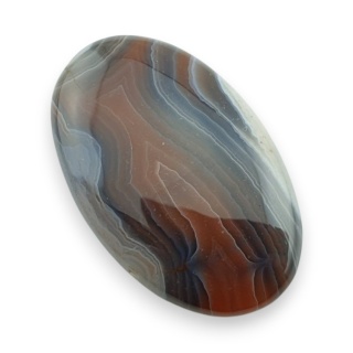 Agat botswana kaboszon 36x23 mm nr 80