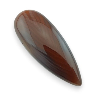 Agat botswana kaboszon 37x14 mm nr 51