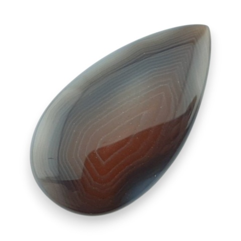 Botswana agate cabochon 38x21 mm no 48