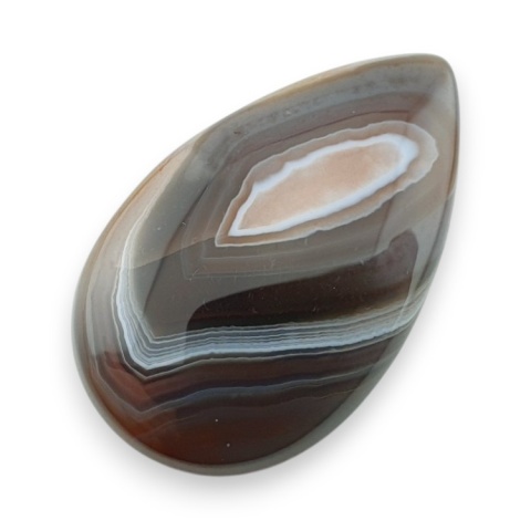 Botswana agate cabochon 38x23 mm no 77